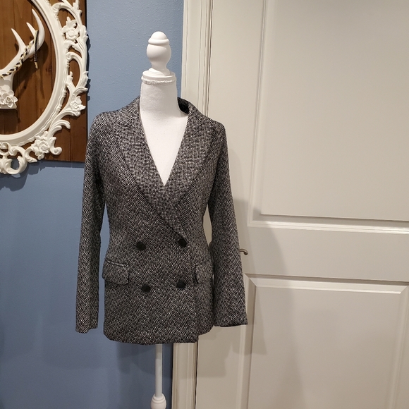 H&M Jackets & Blazers - NWT Women's H&M Tweed Peacoat size XXS (fits XS)